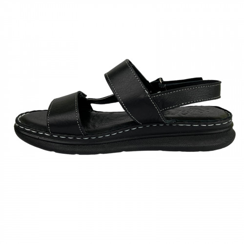 Босоножки Женские кожаные RIKEL 2091 01 черный