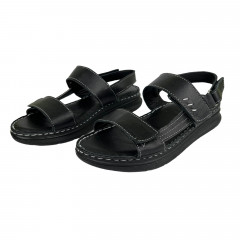 Босоножки Женские кожаные RIKEL 2091 01 черный