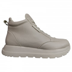 Женские кожаные MASIS V0168 04 бежевый мех