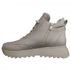 Женские кожаные MASIS V0168 04 бежевый мех