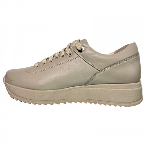 Кроссовки женские кожаные BL-SISTEM 886 04 бежевые