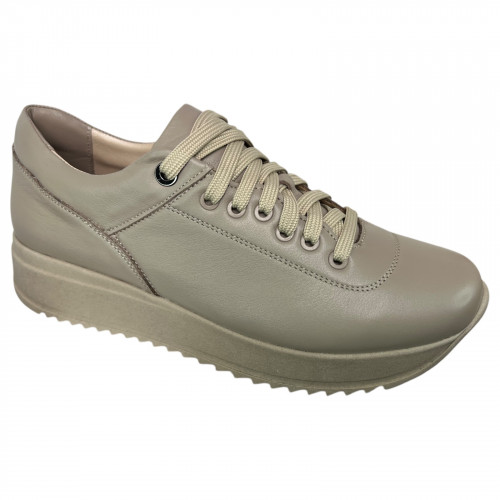 Кроссовки женские кожаные BL-SISTEM 886 04 бежевые