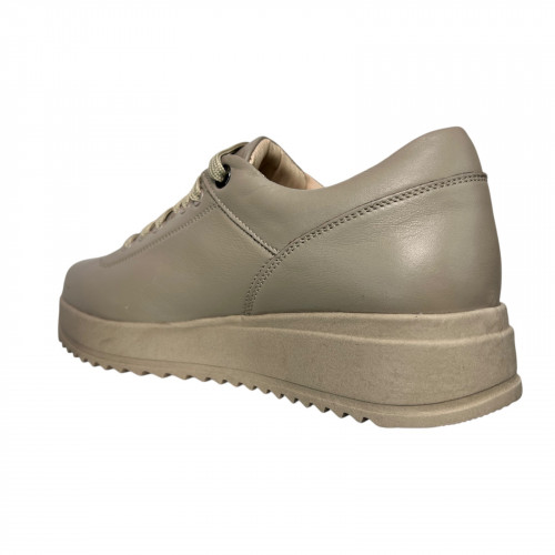 Кроссовки женские кожаные BL-SISTEM 886 04 бежевые