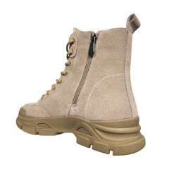 Черевики жіночі замшеві IT TS E706-D бежеві байка