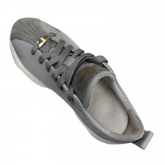 Кроссовки женские кожаные CAMELLIA 518/22 серые