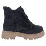 Ботинки женские замшевые KDSL C709 13 1 черный мех