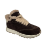 Кроссовки женские замшевые DITAS MKM 12 25 шоколадный мех