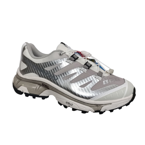 Кроссовки мужские текстильные SALOMON K12-3 серебряные