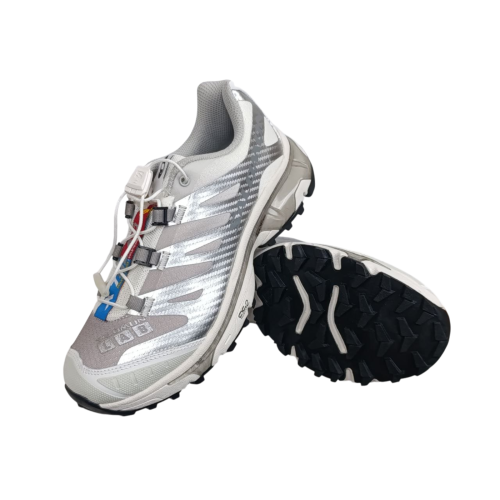 Кроссовки мужские текстильные SALOMON K12-3 серебряные