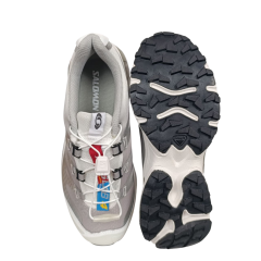 Кроссовки мужские текстильные SALOMON K12-3 серебряные