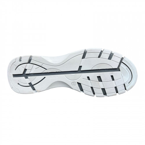 Кроссовки Мужские кожаные ACLI CLAS 142/1 черная сетка