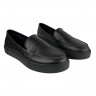 Лоферы Мужские кожаные U.SPIRIT 8091 01 черный