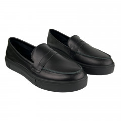 Лоферы Мужские кожаные U.SPIRIT 8091 01 черный