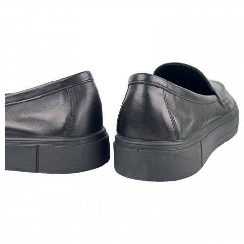 Лоферы Мужские кожаные U.SPIRIT 8091 01 черный