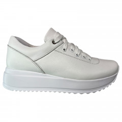 Кроссовки женские кожаные BL-SISTEM 886 05 белые