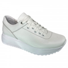 Кроссовки женские кожаные BL-SISTEM 886 05 белые