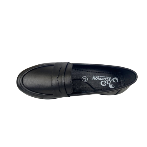 Туфли женские кожаные SCORPION 3622 черные