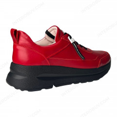 Кроссовки Женские кожаные VLADEKS 1215 красный