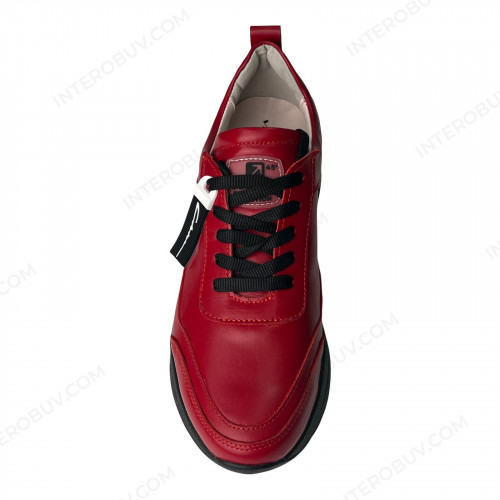 Кросівки Жіночі шкіряні VLADEKS 1215 червоний