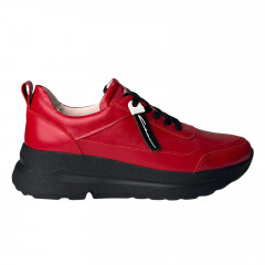 Кроссовки Женские кожаные VLADEKS 1215 красный