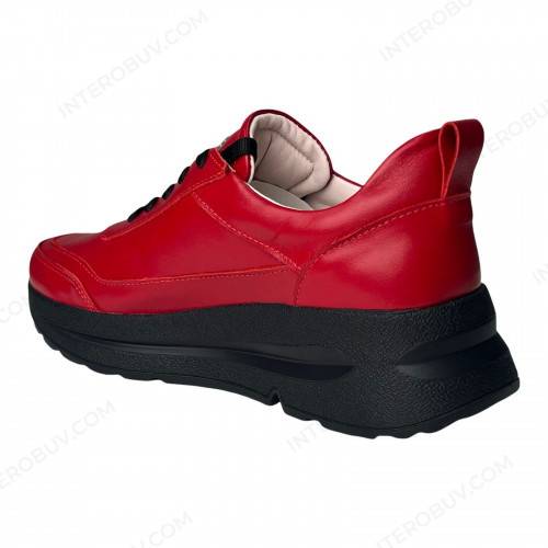 Кросівки Жіночі шкіряні VLADEKS 1215 червоний