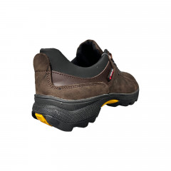 Кроссовки Мужские кожаные LORD 101 коричневые