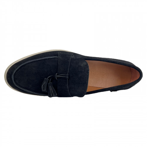 Лофери Чоловічі замшеві U.SPIRIT 8033 чорний