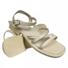 Босоножки женские кожаные ILONA 478/517 04 бежевые