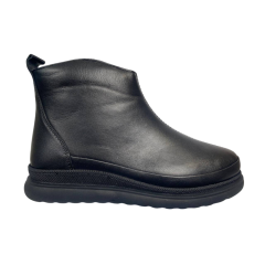 Ботинки женские кожаные SPRINGER 602 черные байки