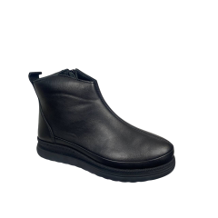 Ботинки женские кожаные SPRINGER 602 черные байки