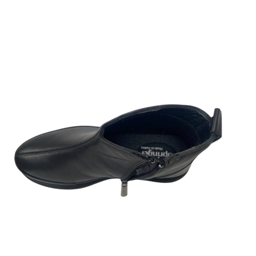 Ботинки женские кожаные SPRINGER 602 черные байки