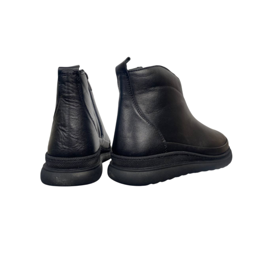 Ботинки женские кожаные SPRINGER 602 черные байки