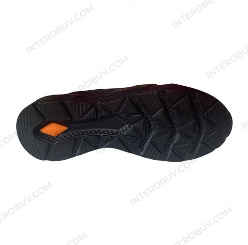 Кроссовки Мужские кожаные ENERGY А5 705 черный