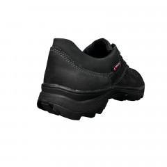 Кроссовки Мужские кожаные LORD 067 черный