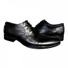 Дербі Чоловічі шкіряні класичні AVA 41 чорний