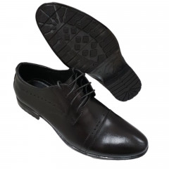 Дербі Чоловічі шкіряні класичні AVA 41 чорний