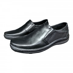 Туфлі Чоловічі шкіряні NIKE 5 резинка