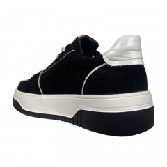 Кроссовки женские замшевые CAMELLIA 14/01 черные