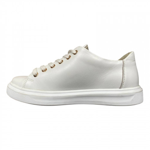 Кеды женские кожаные MASIS 9049 белые