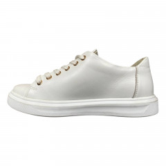 Кеды женские кожаные MASIS 9049 белые