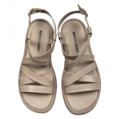 Босоніжки жіночі шкіряні MARCCO XL5 14 бежеві