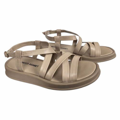 Босоніжки жіночі шкіряні MARCCO XL5 14 бежеві