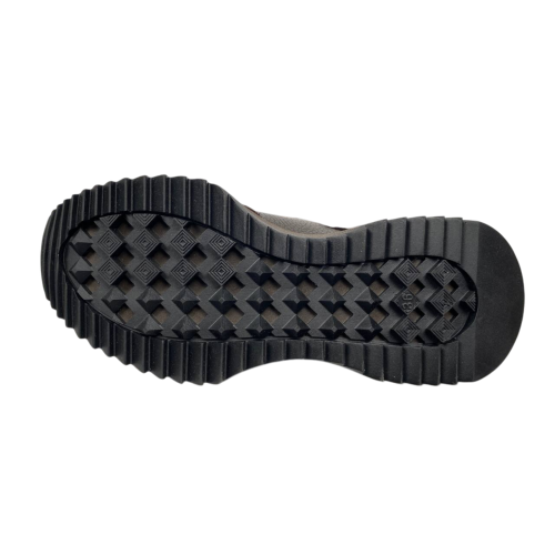 Кросівки жіночі ANDALINI 2449 04 шкіра+замш візон хутро