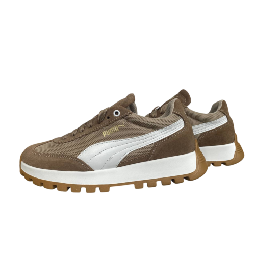 Кроссовки женские замшевые текстильные ROADE STYLE LC1027-11 04 бежевые