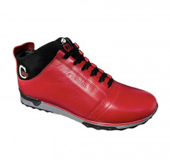 Кросівки термо CUDDOS 50 червоний гортекс