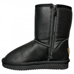 Угги женские кожаные IT TS 5808-8 черный мех