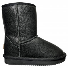 Угги женские кожаные IT TS 5808-8 черный мех