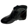 Ботинки мужские кожаные AVA 38 черный мех