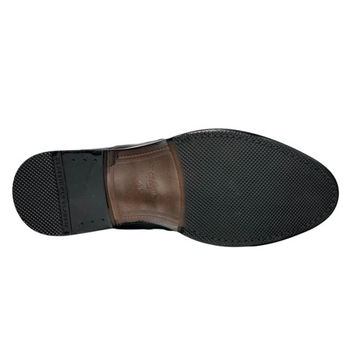 Ботинки мужские кожаные AVA 38 черный мех