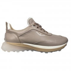 Кроссовки женские кожаные CAMELLIA 12/1 Л бежевые визон